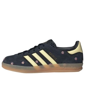 adidas (WMNS) adidas Gazelle Indoor Black Almost Yellow Floral IF4490