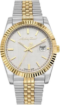 Mathey-Tissot Mathey-Tissot Mens Mathy III White Dial Watch