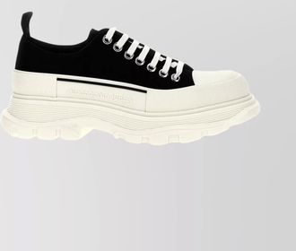 Alexander McQueen canvas low-top sneakers