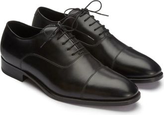 Oliver Brown Cap Toe Shoes - Black