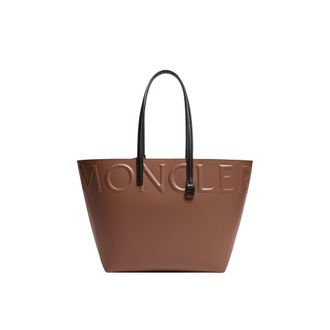 Moncler Moncler Very Small Tote Bag, Women, Brown, Size: One Size