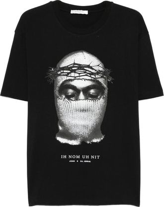 Ih Nom Uh Nit Mask-print T-shirt