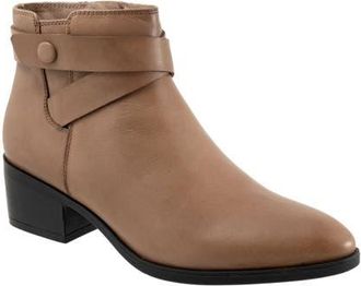 Softwalk Lira Ankle Boot in Stone at Nordstrom, Size 10.5