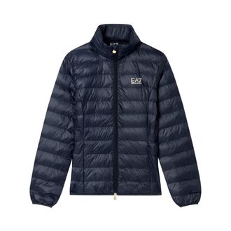 Emporio Armani Core Lady Jacket - female - Emporio Armani EA7 - Winter Jackets - Blue - XL - Jackets
