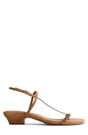 Madewell The Maycie Strappy Sandal in Aged Cognac at Nordstrom, Size 6.5