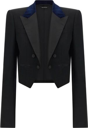 Tom Ford Mujer, Chaquetas, Negro, Talla: 2XS
