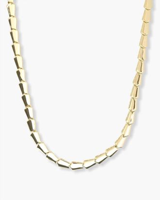Melinda Maria Womens Mama Serpent Collar Necklace In Gold