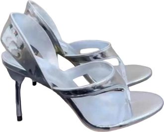 Generic Women Round Toe High Heel Sandals Business Casual Slip On Party Holiday Dress Shoes