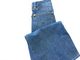 Judy Blue Womens High Waist Tummy Control Retro Wide Jeans In Blue