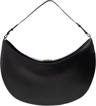 Jacquemus Black Ovalo Large Shoulder Bag
