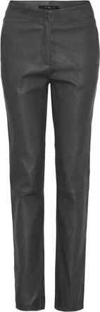 BTF-CPH Relaxed Stretch Pants Skind 100172 - Dames - Slim Fit Broeken - Zwart - M - Leer - Broeken
