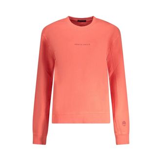 North Sails Roze Katoenen Trui Chic Comfort - Dames - Sweatshirts - Oranje - S - Katoen - Hoodies & sweatvesten