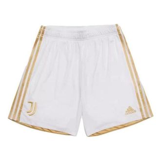 adidas Juventus Home Shorts Asia Sizing White Yellow EI9899