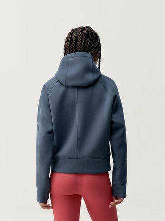 Born Living Yoga Hoodie Elsa Blue Grey