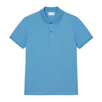 Lacoste Heren, Tops, Blauw, Maat: XL Piqu&eacute;