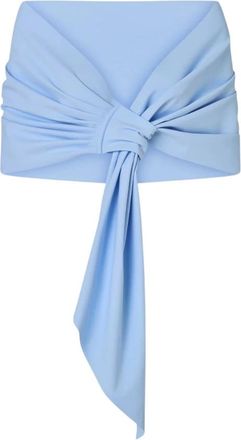 La Petite Robe Di Chiara Boni Stola Eva - Dames - Sjaals - Blauw - ONE Size - Accessoires