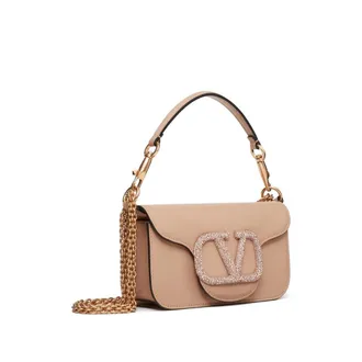 Valentino Garavani Loc&ograve; Shoulder Bag - Pink