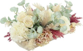 Creative Displays Inc. Eucalyptus & Hydrangea Fall Bundle With Wreath & Centerpiece