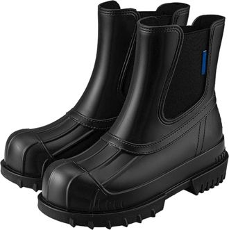 Generic Ladies Wellington Boots Stylish Casual Wear Versatile Slip On Design for All Seasons Medium To High Heel Chelsea Comfortable For Pairing With Jeans Wo