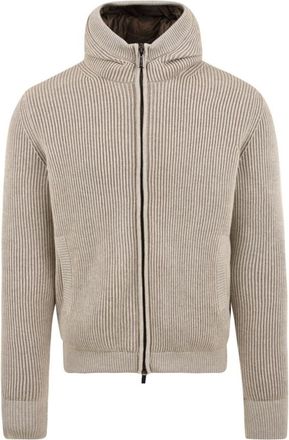 Moorer Beige Herenjas Misone-Cw 1 V3070 - Heren - Vesten - Beige - 2XL - Truien & Vesten