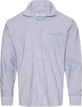 Orlebar Brown Thwaites Mix Stripe-277104-Signal Blue/white
