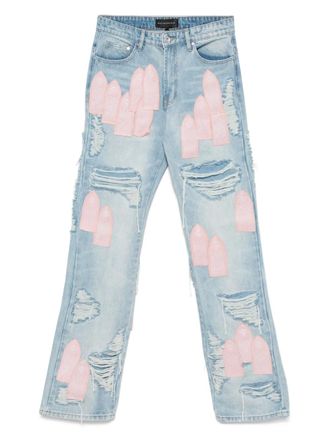Who Decides War by Ev Bravado Easter jeans - Blue