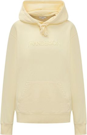 J.W.Anderson Yellow Logo Hood Sweatshirt
