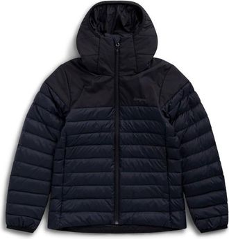 Bergans Lom Light Down Hood Jacket Daunenjacke f&uuml;r Damen | schwarz/blau