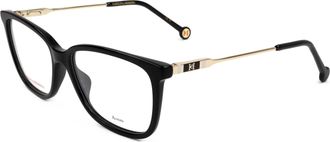 Carolina Herrera Womens 54 mm Black Eyeglasses