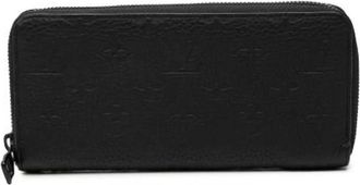 Louis Vuitton Pre-owned Long Wallet - Dames - Vintage Accessoires - Zwart - ONE Size - Leer - Vintage