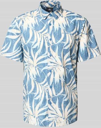 O'Neill Slim Fit Freizeithemd mit Label-Stitching in Bleu, Größe XXL