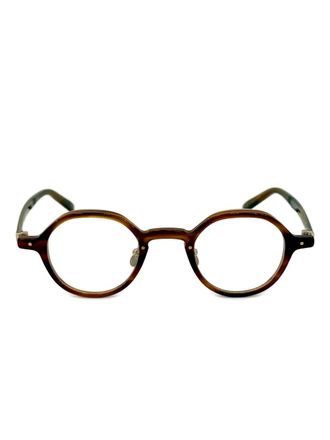 Yellows Plus Occhiali Winston tondi - Marrone