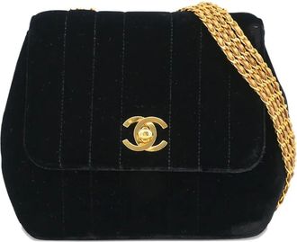 Chanel Borsa a spalla Mademoiselle 1994-1996 - Nero