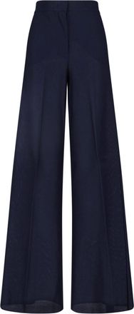 Max Mara Pantaloni Ampi In Cotone