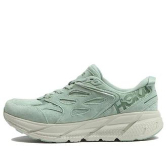 Hoka One One Clifton L Suede Smoke Green 1122571-SGCT