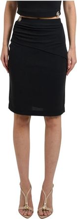 Guess Zwarte Elastische Juweel Detail Rok - Dames - Korte rokken - Zwart - XS - Rokken