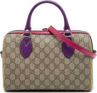 Gucci Pre-owned Gucci Limited Edition Small Multicolor GG Supreme Boston Bag Ladies HR1B0QMFRS9MA3RM