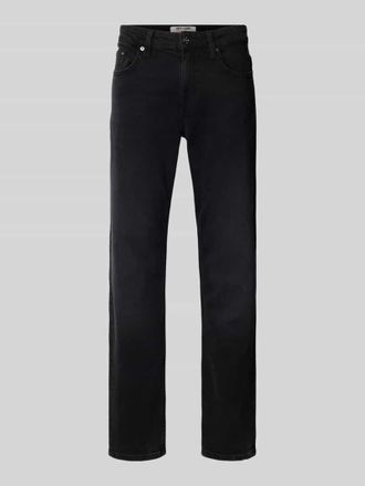 Only & Sons Regular Fit Straight Leg Jeans aus Baumwoll-Mix Modell WEFT in Black, Gr&ouml;&szlig;e 28/32