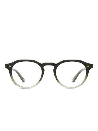 Mr. Leight Dorian C round-frame glasses - Green