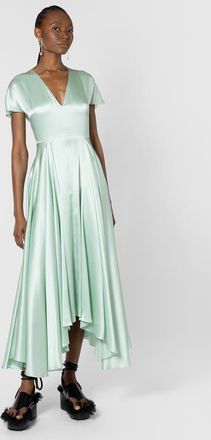 Roksanda Ilincic Noma Silk Midi Dress in Opaline at Nordstrom, Size 10
