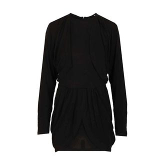 Isabel Marant Niamae Dress - female - Isabel Marant - Short Dresses - Black - 2XS - Dresses