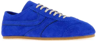 Dries Van Noten Electric Blue Suede Sneakers - Blue