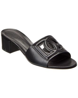 Dolce & Gabbana Leather Sandal