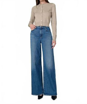 Joe's Mia Petite Petite High Rise Wide Leg Jeans In Zeal