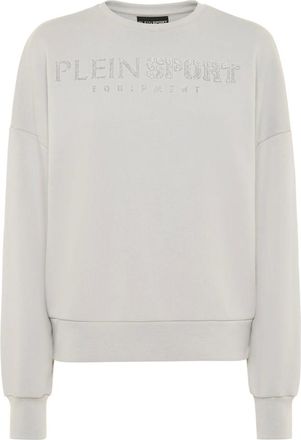 Plein Sport Dames, Sweatshirts & Hoodies, Grijs, Maat: S Katoen