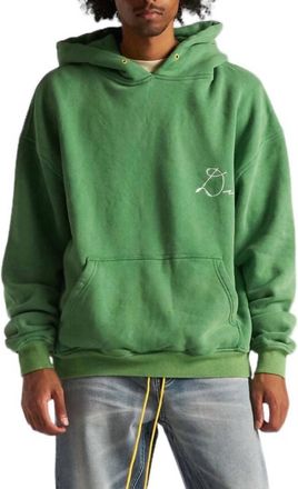 Diet Starts Monday Chainstitch Hoodie In Green