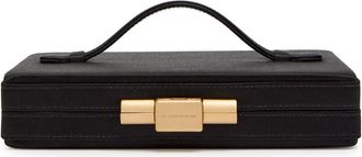 Victoria Beckham Satin box Clutch - Black - One Size