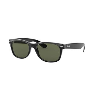 Ray-Ban Klassieke NEW Wayfarer zonnebril in zwart - unisex - Accessoires - Zwart - Maat: 58 MM