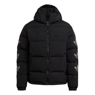 adidas originals Stay Warm Athleisure Casual Sports Down Jacket Black GE1325