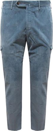 PT01 Slim Clean Cargo Broek - Heren - Straight fit broeken - Blauw - M - Katoen - Broeken